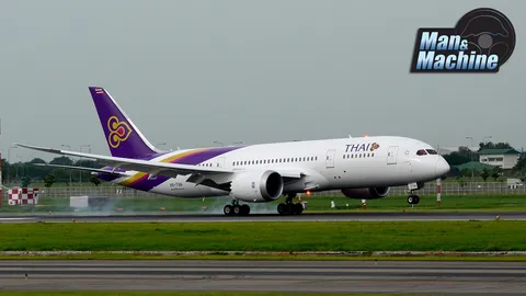 มาแล้ว BOEING 787-8 ลำล่าสุดของการบินไทย