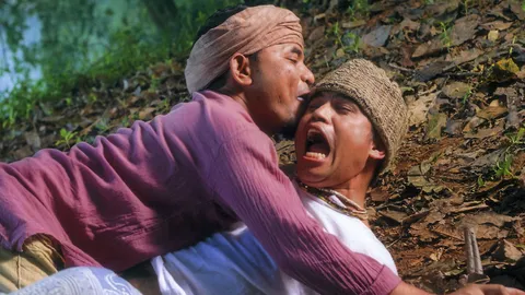 “บ่าววี-หลวงไก่” เล่นหนังโดนซ้อมอ่วม