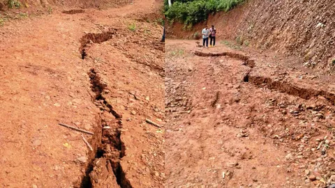 'ผวจ.น่าน' สั่งพร้อมช่วย 24 ชม. หลังพบแผ่นดินแยกที่ 'บ่อเกลือ' (ชมคลิป)