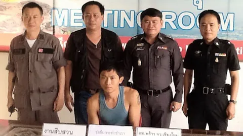 รวบไอ้หื่น! ซดเหล้าได้ที่ บุกข่มขืนสาวใหญ่คาบ้านพัก