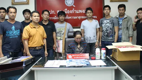 รวบอดีตนายก อบต.บึงทับแรต ผันตัวค้ายาบ้า