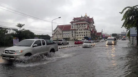 อุบลฯเร่งระบายน้ำ สกัดท่วมกองบิน 21