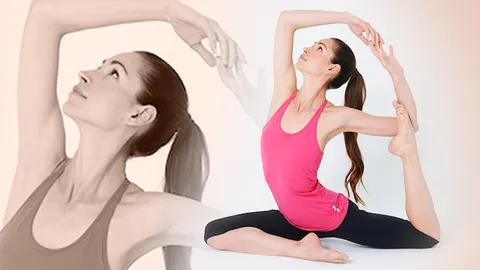 โยคะท่าง่าย! ใช้ออกกำลังกายในห้องพัก