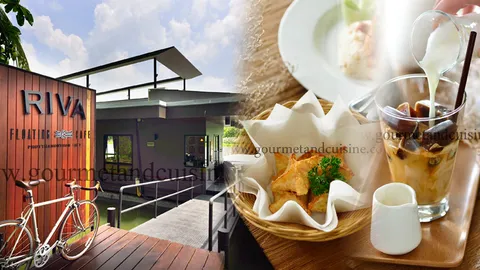 'Riva Floating Café'…ร้านกาแฟลอยน้ำ
