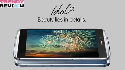 Trendy Review :  Alcatel OneTouch Idol Alpha 