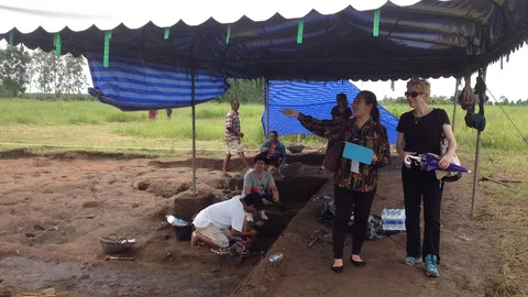 พบแหล่งโบราณคดีก่อนยุคทวารวดีในสระแก้ว เชื่อเป็นเมืองเก่า