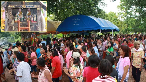 'ศาลตายาย'ให้โชค ถูกหวย 2 งวดติดยกหมู่บ้านได้เกือบล้าน