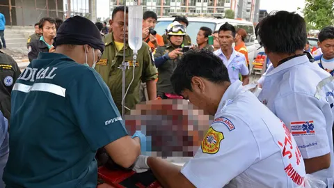 สธ.คงทีมแพทย์พื้นที่ตึกถล่มปทุมฯ ดูแล 24 ชม. 