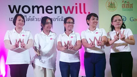 หนุน 'หญิงไทย' ยกระดับคุณภาพชีวิตด้วยอินเทอร์เน็ต