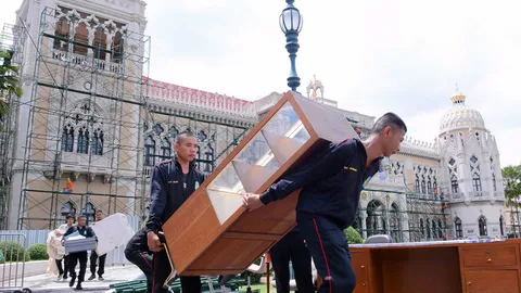 ทำเนียบฯ เร่งปรับปรุง-จัดโต๊ะรับสนองราชโองการ หลังได้นายกฯ คนใหม่ 