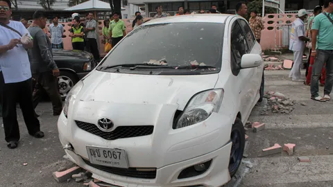 หนุ่มราชทัณฑ์ซิ่งเก๋งชนกำแพงโรงเรียน-เฉี่ยวเด็กเจ็บอีก 9