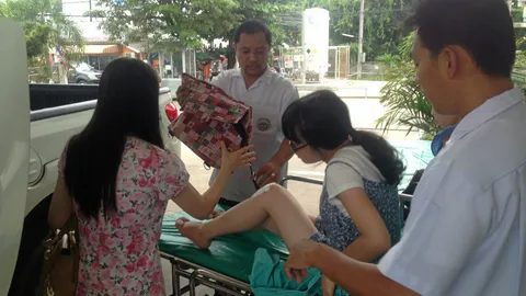 แท็กซี่โจรชกสาวจีน