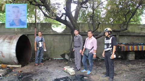 เจ้าของปั๊มชะตาขาด ถังน้ำมันระเบิดใส่ตายสยอง 