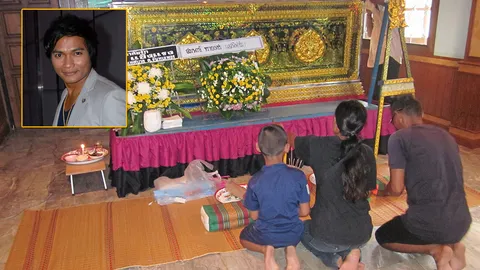 ไร้เงา‘จาพนม’ ร่วมงานศพพ่อ