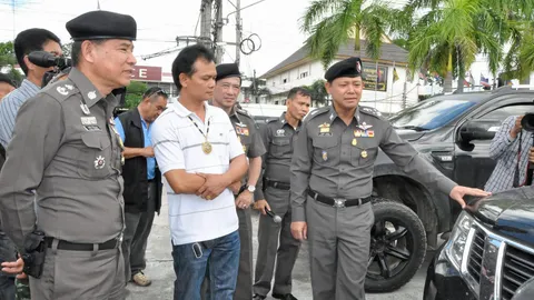 ยึดรถอีก7คัน แก๊งยาพ.ต.ท. ชี้เมียตัวเชื่อม