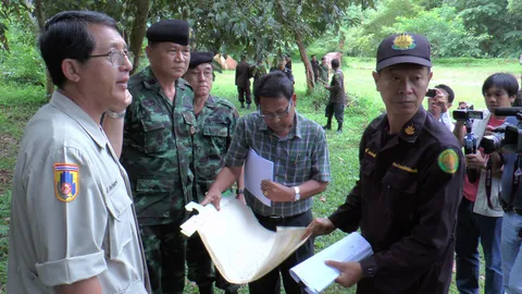 ทหารบุกยึดสวนป่า 'ยสวดี' พร้อมให้รื้อถอนภายใน 45 วัน