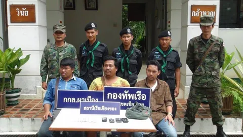 'ฉก.ทพ.31' รวบแก๊งทวงหนี้เงินกู้เก็บดอกโหด 