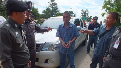 คุมตัวหัวโจกทำแผน-แฉแก๊ง‘ขับชน-ตบทรัพย์‘มีกว่า40คน 