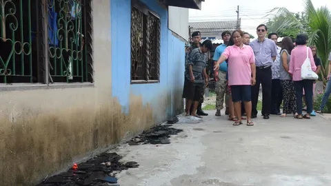 ก๊งเหล้าดังข้างบ้านต่อว่า ฉุนบุกฟันเจ็บ3 เด็ก คนพิการขอชีวิต