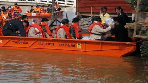 สุโขทัยเหลือท่วมอยู่ 4 อำเภอ-เมืองสองแควทรงตัว