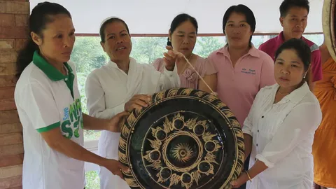 โจรแสบอาละวาด สับเปลี่ยนฆ้องวัด จ.เลย