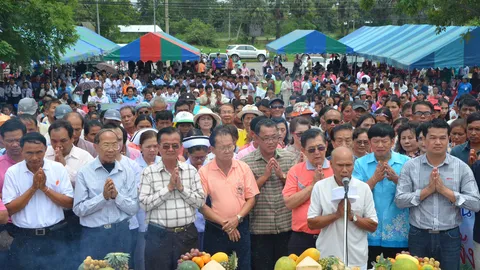 คนด่านนอกบวงสรวงย่าโม ตั้ง‘บัวใหญ่’เป็นจว.ที่78