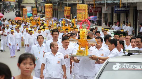 โรงเจจันทบุรี จัดหนักรับเทศกาล เปิดเลี้ยงไม่อั้น