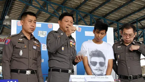 จับนศ.แก๊งซ้อหมิง เอเย่นต์ยาบ้า-ไอซ์