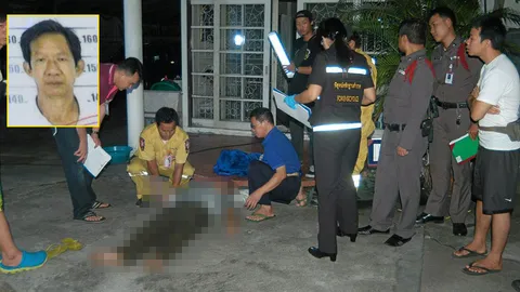 เจ้าของห้องเช่ากินเหล้าถึงฆาตถูกรุมทุบหัวดับ