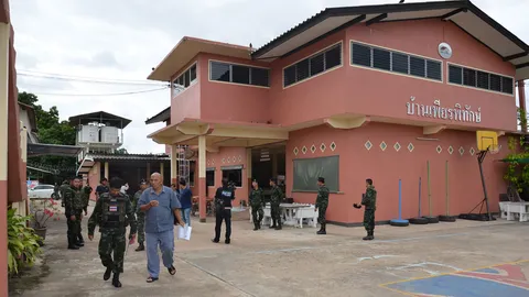 ทหารลุยตรวจ ‘บ้านเพียรพิทักษ์’ โดนแฉบำบัดโหด 