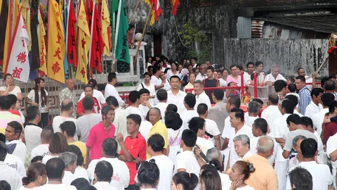 ยกเสาโกเต้ง-ภูเก็ต ‘กินผัก’ รอบสอง 99 ปีมีครั้งเดียว