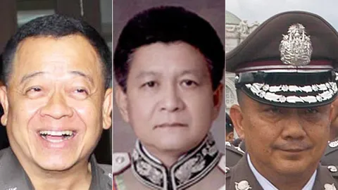 ยำตำรวจ หั่นดอกไม้และกระบอง 26/10/57