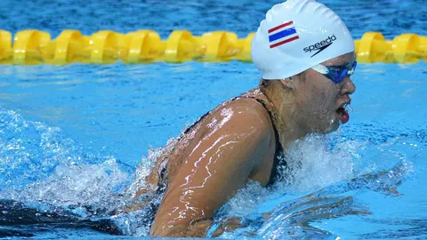 ว่ายน้ำลุ้น ’จีน่า-เบญ’ ซิวเหรียญ อช.บีช