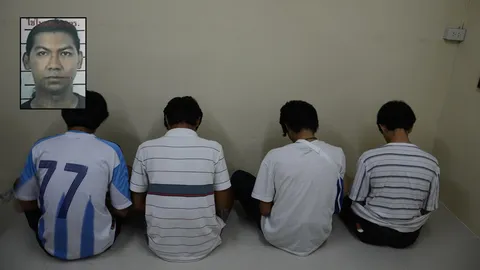 รวบ 5 คนร้ายบุกยิงหนุ่มโรงแรมดับ เร่งล่า 'ไผ่ รังสิต' หัวหน้าแก๊ง