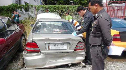 เจอแล้ว‘รถเก๋ง’ ‘ถังเขาโบสถ์’ใช้ โยงส.จ. ระยอง