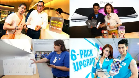 ขายไอโฟน 6 วันแรกคึกคัก! พร้อมหั่นราคา iPhone 5S ลงฮวบฮาบ