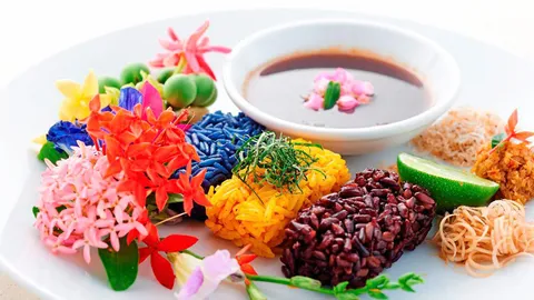 ของขวัญจากธรรมชาติ "ดอกไม้กินได้"