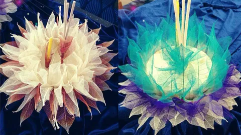 ชวนลอยกระทง..ใบบาง ย่อยสลาย กลายเป็นปุ๋ย