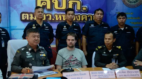 ตม.จับหนุ่ม 'สวีดิช' เปิดเว็บก๊อบปี้หนัง หนีคดีมาอยู่ลาว