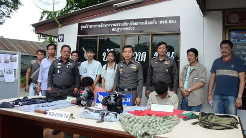 ตร.ปทุมฯ รวบแล้ว! หนุ่มหล่อ-คู่หู ควงสปาต้าปล้น 'เซเว่น'