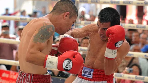 'วันเฮง'โหด!! ถลุง'จังโก้'จอดยก 10 คว้าแชมป์สภามวยโลก 