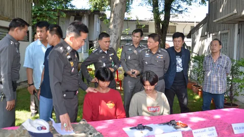 รวบ3วัยรุ่นโหด ยิงถล่มวงเหล้า