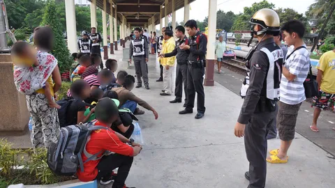 จับแรงงานต่างด้าวขึ้นรถไฟจะไปสุไหงโก-ลก