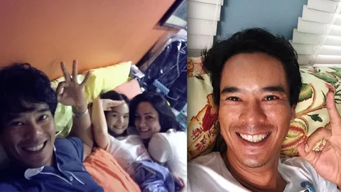 'อ่ำ อัมรินทร์' จัดให้! โชว์รูปอบอุ่นพร้อมหน้า 'จอย น้องแอลลี่'