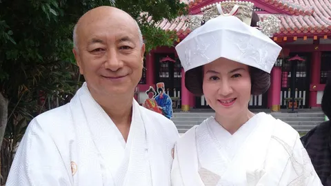 สุดชื่นมื่น! แอน-อดีตพระมิตซูโอะ FB แต่งงานแบบประเพณีญี่ปุ่น