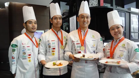 เชฟไทยเจ๋ง! คว้าเหรียญทอง แข่งขันอาหารโลก 