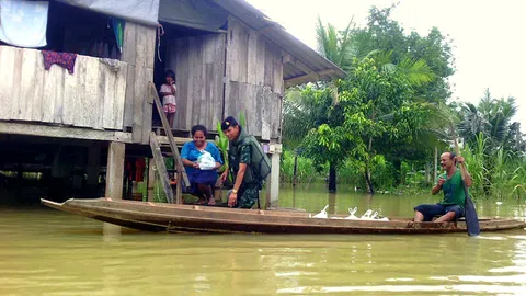 น้ำทะเลหนุนพัทลุงอ่วม