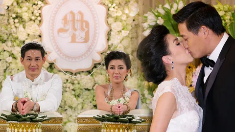 อลังการ! 'ดอน' วิวาห์หมอฟัน-แม่ทุ่ม 100 ล้านเนรมิตงานแต่ง