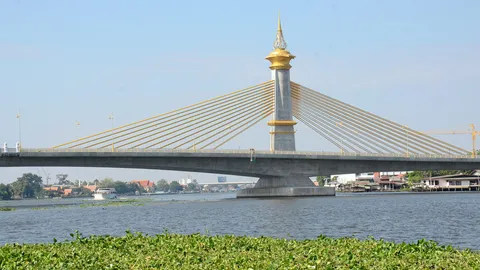 'บิ๊กจิน' เปิดสะพานนนทบุรี 1 ข้ามแม่น้ำเจ้าพระยา