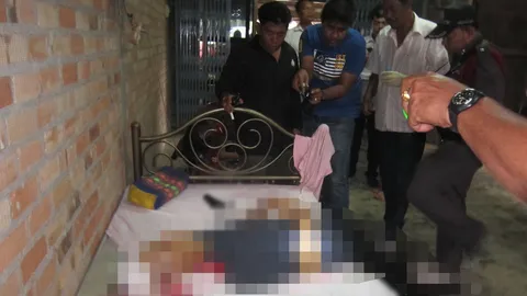 อดีตกำนันเมืองคอนเครียดจัด กด .357 เป่าขมับดับคาบ้าน